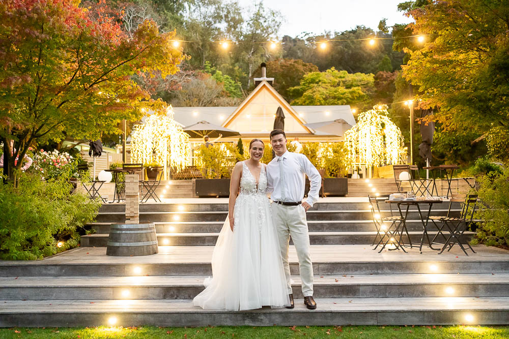 Glenfalloch Gardens wedding photographer Dunedin