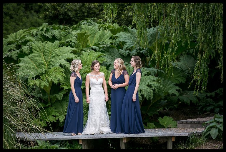 Dunedin Bride and friends before wedding